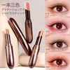 Wirwody 3 Colors Eyeshadow Pen, Shiny Eye Shadow Stick, Waterproof,