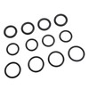 24PCS Adjustable Pushrods Cover Kit 0928 0023 Chrome Push Rod