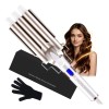 Tenaza Rizador De Cabello Cerámica Waflera Ferro 22mm Ondas