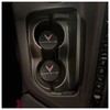 C8 Corvette Cup Holder Coaster Inserts - Set of 2
