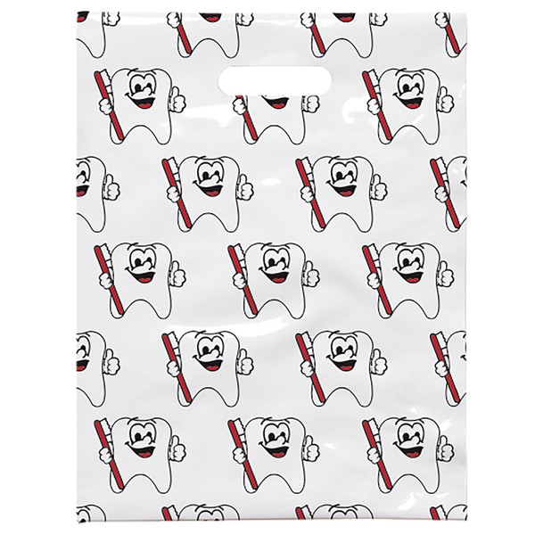 Practicon 11096142 Tootie Scatter Print Bag, 8" x 10" (Pack