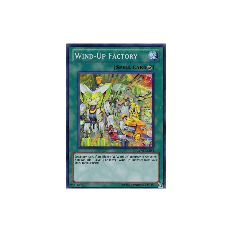 Yu-Gi-Oh! - Wind-Up Factory (GENF-EN054) - Generation Force - Unlimited