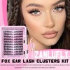 Lash Clusters Kit Cat Eye Wispy Eyelash Extension Kit Manga