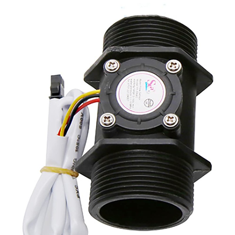 ANCLLO 1.5inch Water Flow Hall Sensor Switch Meter Flowmeter Control