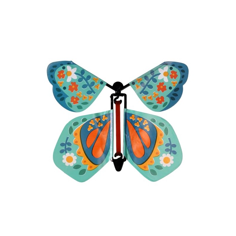 Rex London Blue Magic Wind Up Butterfly