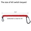 8M0092850 Boat Safety Kill Stop Switch Connector Lanyard Cord Compatible