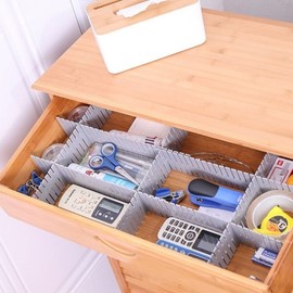 Large drawer divider drawer organizer closet divider Set of 4 large sizes 5ea