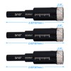 3 Packs Dry Diamond Drill Bits Set 9/16" 14mm Vacuum
