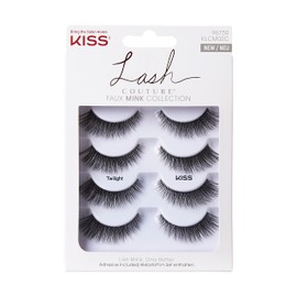 KISS Lash Couture Faux Mink Collection with Glue 96750-Twilight
