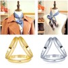 2 Pieces Gold and Silver 3 Ring Holder Modern Cute