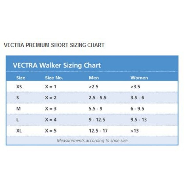 Vectra Premium Short Walker Cam Boot, XL