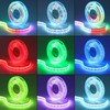 GOMING DC 5V WS2812B 6.6ft(2M) Individually Addressable COB LED Strip