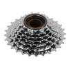 7 Speed Freewheel 13‑28T Bike Threaded Flywheel Silver Steel Bike