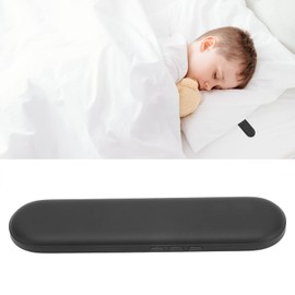 Bone Conduction Bluetooth Pillow Speaker,Under Speaker with Stereo Sleep Timer Function Soft Sound Headphones Portable White Noise Aid for Deep Sleeping Volume Control Bass (Black)