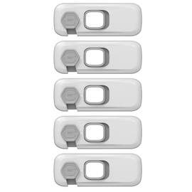 Namvo 5 PCS Sicherheitsschlösser Einklemmschutz Handtürschloss Schranktürschloss Schutz Kühlschrank Schubladenschloss