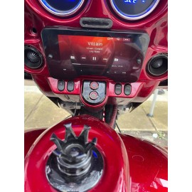 Roadie Splash Covers Radio Splash Cover | Harley Davidson Radio Cover (98-13 Metra Inner)