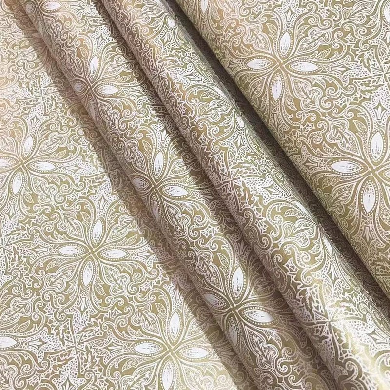 Decorative Paper Self Adhesive Shelf Drawer Liner Sticker 17.7 inch
