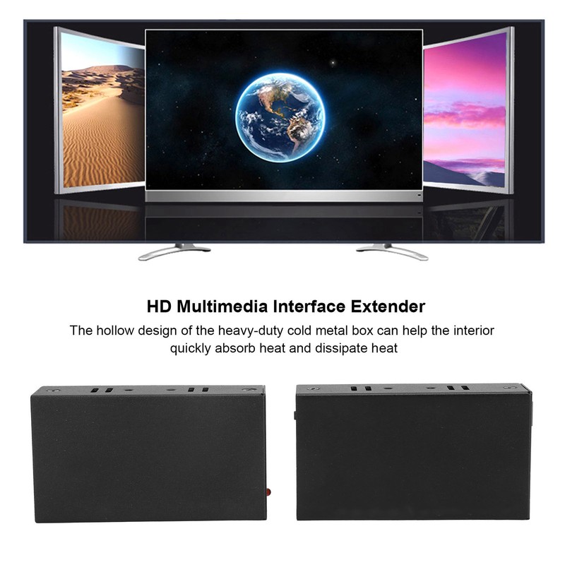 HD Multimedia Interface Signal Extender 1080P 196ft Signal Amplifier Repeater