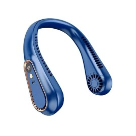 Unbranded Portable Neck Fan USB Rechargeable Neckband Air Cooler Pro Upgrade Fresh Style