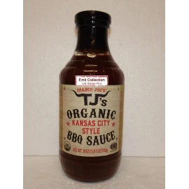 Trader Joe’s TJ’s Organic Kansas City Style BBQ Sauce Sealed 18oz 510g