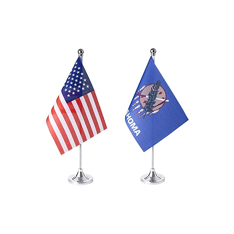 American State Table Flag (Oklahoma)