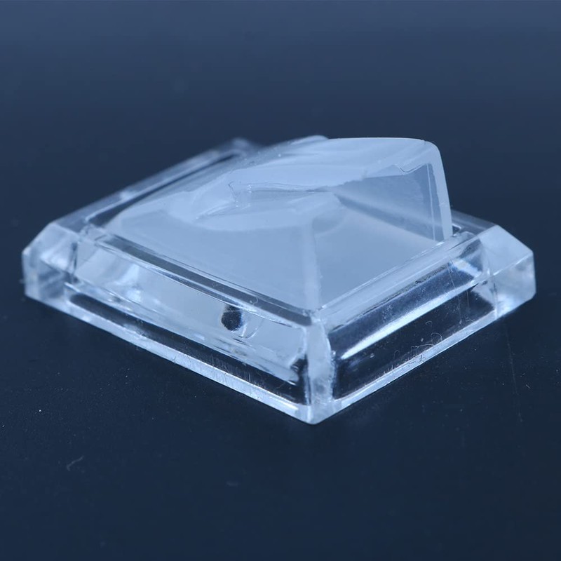 CENPEK Pack of 10 Acrylic Jewellery Ring Display Stand Finger