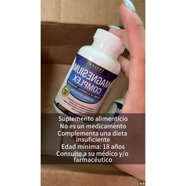2pcs Complejo De Magnesio 8 Magnesio 1000mg Fitness Edible                                                                                            