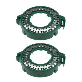 Be In Your Mind HID Headlight Bulb Holder Xenon Adapter Holder Ring for D1S D2S D3S D4S Headlight Bulb Green Pack of 2
