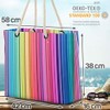 VOID Colour Stripes Beach Bag Shopper 58 x 38 x
