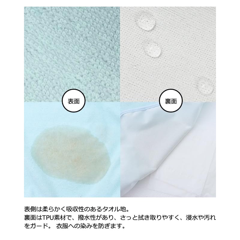 Suitcase Company Nursing Eating Hair Washing Apron, Back and Sleeping