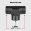 EVIL ENERGY 3/8 NPT Female Tee Fitting Adapter T Union