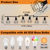 HiBay 6-Light Track Lighting, Directional Rotatable Ceiling Light Fixture, Black