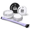 Ink Permanent Eyebrow Mapping Kit - With Setting Powder, Brush,