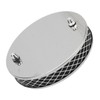 14x3cm High Flow Air Filter Chrome Metal Replacement for SU