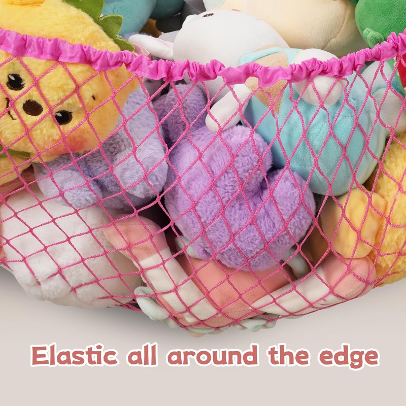 Powkoo 2 Pack Teddy Hammock Extra Large Toy Hammock for