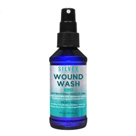 Be Smart Get Prepared Silvex Wound Wash 4oz - Minor Cut, Abrasion,1st Degree Burn