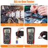 Digital Multimeter,Voltage Tester Electrical Tester 2000 Counts, Ranging Multi Meter