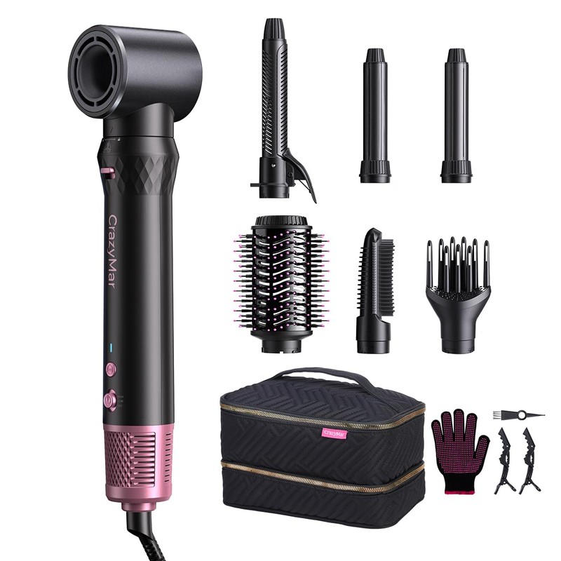 Air Wrap Hair Styler, Fast Drying Blow Dryer & Curling