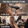 4 Pcs Universal Hair Dryer Nozzle Concentrator Attachment & Comb