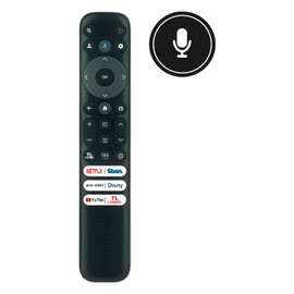 RC813-FAB1 Voice Replaces Remote Control - VINABTY-fit for TCL Smart TV RC813 FAB1 Remote Control 21001-000138 85S446 55R646 65S546 43S446 50S446 65S446 75S446 75S446 5R6466 65R646 50S546 55S446