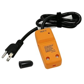 HEATIT HTM Connector Heat Trace Cable Cord Lead with Plug Heat Tape for Water Lines