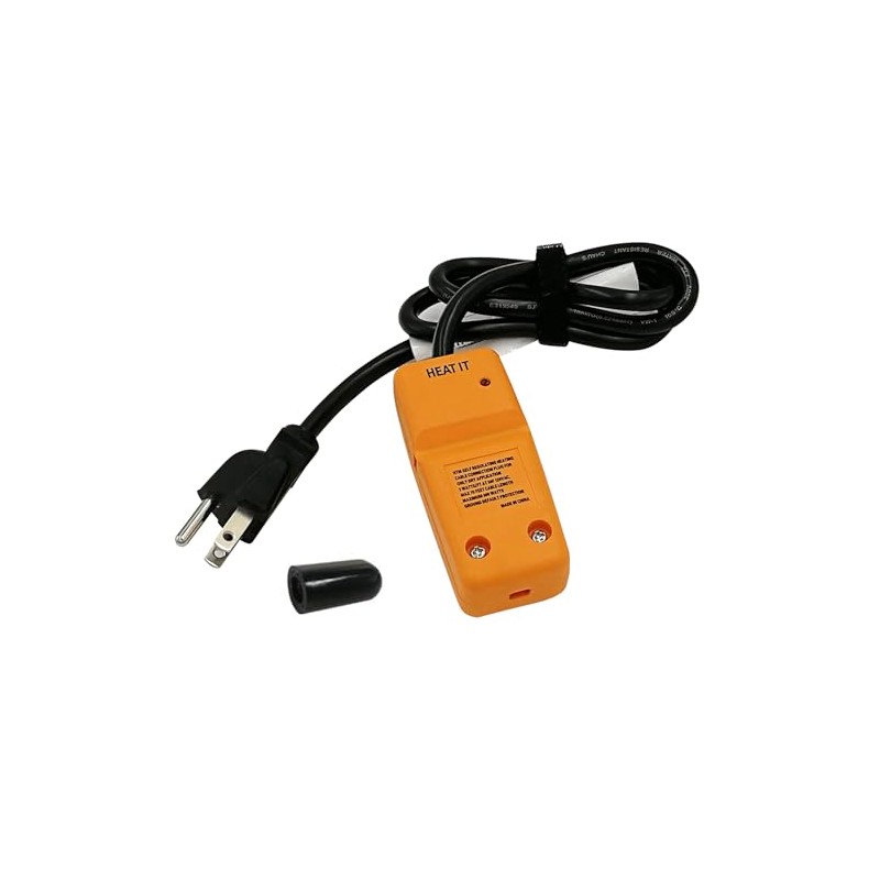 HEATIT HTM Connector Heat Trace Cable Cord Lead with Plug