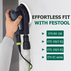 6-Inch Abrasive Sanding Discs 50 Pack 40 Grit Sandpaper, 49-Hole Hook and Loop Film Backing Sanding Discs Compatible with Sanders