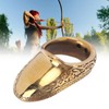 Archery Thumb Rings Good Protection Engraving Pattern Brass Finger Protector