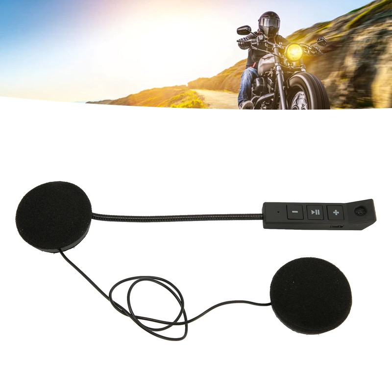 BT8 Motorcycle Helmet Bluetooth Headset Easy to Connect Stereo Music