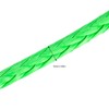 3/8" x 100' Synthetic Winch Rope with Stainless Steel Hook,