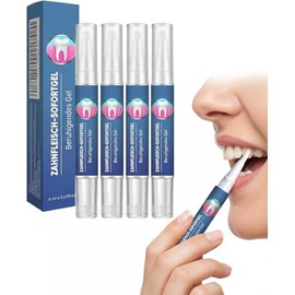 4 PCS Teeth Repair Gel, Gum Protect Repair Gel, Zahnfleisch Wiederherstellen
