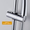 Ibergrif M20404 Adjustable Shower Head Holder Replacement, 19-25mm, Shower Head