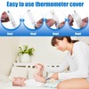Digital Thermometer Probe Covers, 200 Pcs Disposable Thermometer Covers, Universal