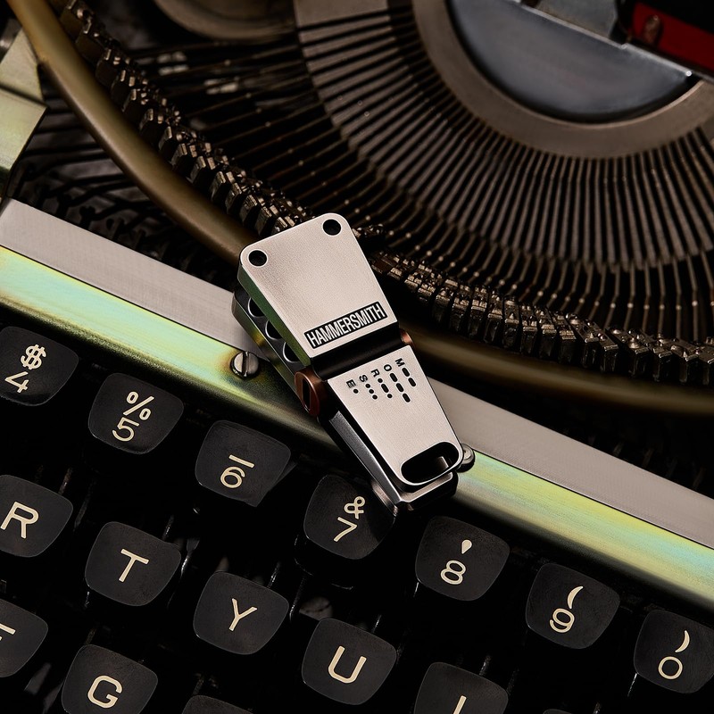 HAMMERSMITH DADADA Telegraph Key – Talking Metal Fidget Toy for